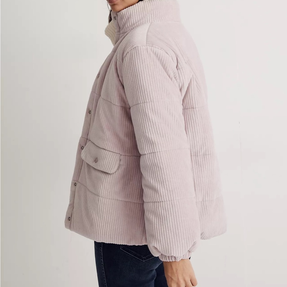 Madewell Wyman Quilted Corduroy Puffer Jacket - Picture 2 of 6